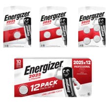 Image of Energizer CR2025 3V Lithium Coin Cell Battery 2025 Batteries Long Expiry Packs