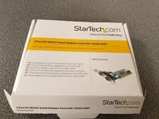 Image of StarTech 1 Port PCI RS232 Serial Adaptor Card with 16550 UART