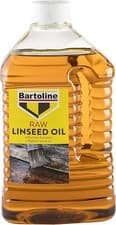 Image of Raw Linseed Oil Bartoline 2 Litre Suitable for Replacing Natural Sheen to Wood