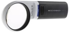 Image of Eschenbach Illuminated Illuminated Magnifying Glass, 4 x Magnification, 60mm dia
