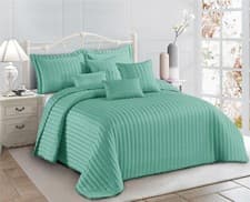 Image of Feels Like Cotton Bedspread Quilted Lightweight Luxury Bed Throw King Size