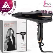 Image of BaByliss 5552U Salon Pro Ionic Hair Dryer│2200W│2 Speeds & 3 Heat Settings│InUK