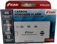 Image of Kidde 10LLCO Carbon Monoxide Detector