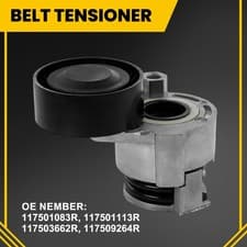 Image of Belt Tensioner Pulley Lever Fits Renault Nissan Dacia 1.4 1.5 dCi 1.6 1175000Q0D