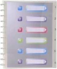 Image of Exacompta - Ref 86320E - PP Display Book with Removable Pockets - 240 x 320mm i