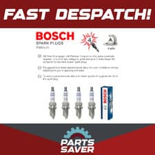 Image of Spark Plugs Set 4x fits VAUXHALL MERIVA B 1.4 10 to 17 Bosch 95528735 Quality