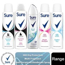 Image of Sure Women Motion Sense Antiperspirant Deodorant, 3 Pack, 150ml
