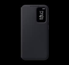 Image of GENUINE SAMSUNG GALAXY S23 FE (FAN EDITION) SMART VIEW WALLET FLIP CASE BLACK