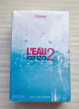 Image of Rare Find! Discontinued KENZO L'eau 2 for women 30ml EDT. New, sealed box!