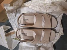 Image of NEW Hotter “Easy Easyx” Soft Beige Shoes Size 5
