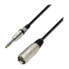 Image of 10m Adam Hall Audio Cable Male XLR to Male Stereo Jack