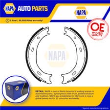 Image of Handbrake Shoes Set NBS5010 NAPA Parking 0024205820 0034201420 0034203420 New