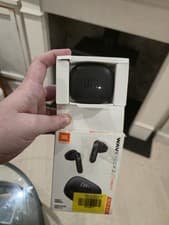 Image of JBL Wave Flex 2 In-Ear Bluetooth Earbuds Active Noise Cancellation - Black NEW