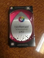 Image of BeautyBlender Blotterazzi PRO - 2 Washable Cushion Blotters - NIB AUTH BLACK