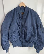 Image of Alpha Industries Inc Vintage MA-1 Bomber Jacket Men's Size XL NWOT