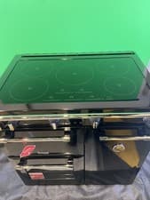 Image of Stoves Range Cooker Richmond 90Ei Electric Induction Black & Chrome 2196588