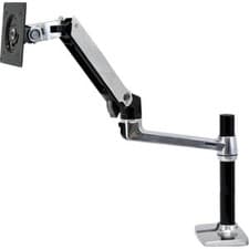 Image of Ergotron Mounting Arm for Flat Panel Display Black Height Adjustable 24" 60.96 C