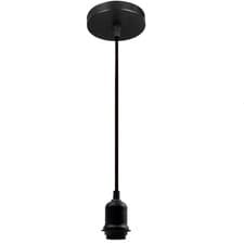 Image of Vintage Pendant Ceiling Rose Edison Chandelier Flex Lamp Fixture Holder