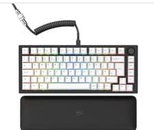 Image of Glorious GMMK Pro 75% Pre Built Mechanical Gaming Keyboard Slate Black