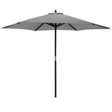 Image of Garden Patio Parasol Umbrella Hardwood Frame 2.7m Outdoor Beach Sun Shade