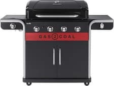 Image of Char-Broil Gas2Coal 440 Hybrid Grill Gas Barbecue, Black