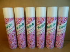 Image of 6 x Batiste Dry Shampoo Sweetie 200ml - Raspberry and Vanilla