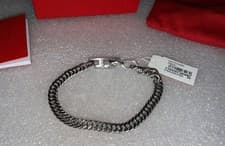Image of Mens Diesel Stainless Steel Bracelet BNWT Sold OUT at Diesel Cost £79 194mm 8in