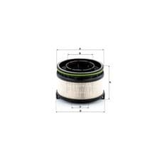 Image of MANN PU11002ZKIT Fuel Filter Fits Mercedes-Benz A-Class B-Class C-Class