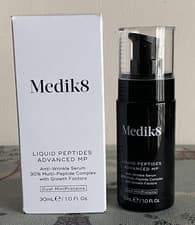 Image of Medik8 Liquid Peptides Advanced MP Anti-Wrinkle Serum 30ml Full Size NWB RRP£79