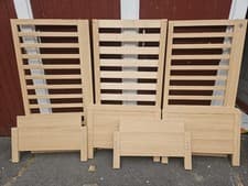 Image of preloved Baby Cot with a mattress. Brand Mamas And Papas.  