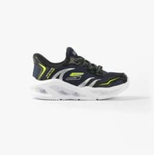 Image of Skechers SKECHERS METEOR-LGIHT-BRISK-B Boys Casual Lace-Up  Trainers