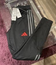 Image of Brand New W Tags Mens Adidas Tiro 23 Poly Track Pants Joggers Bottoms XS Black
