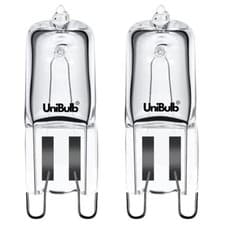 Image of G9 Heat Tolerant Halogen Light Bulbs 25W / 40W For Ovens, Packs of 2 to 20