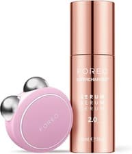 Image of FOREO Firm & Fabulous BEAR mini Pink + Serum 2.0 30ml | Face Lifting Device