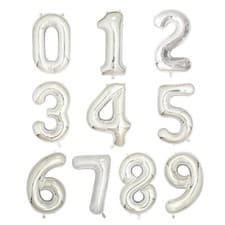 Image of 30" Giant Foil Number Balloons 0-9 Air Helium Birthday Party Balloon Age Wedding