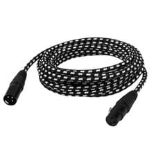 Image of 3pin Jack XLR Cable Nylon Braided Mic Mixer Microphone Cable Studio Recording