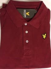 Image of BRAND NEW LYLE AND SCOTT SHORT SLEEVE PREMIUM QUALITY SOLID POLO SHIRT