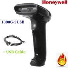 Image of Honeywell Hyperion 1300G Handheld Barcode Scanner Reader 1300G-2USB w/USB Cable
