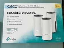 Image of TP-Link Deco M4 White 3-Pack AC1200Mbps Whole Home Mesh WiFi System