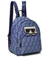 Image of Karl Lagerfeld Paris Womens' Khloe Backpack - Indigo