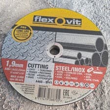 Image of Flexovit 9” Steel Cutting Discs 230 x 1.9 x 22.23mm Pack of 10