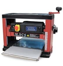 Image of Planer Thicknesser 1500W 330mm x 152mm Folding Table Dust Port Bench Top 230V