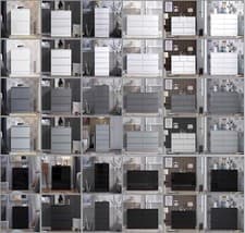 Image of 2-8 Drawer Chest of Drawers Bedside Table Bedroom Furniture Matt or Gloss