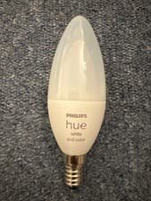 Image of Philips Hue White and Color Ambiance E14 Smart Candle Bulb - Bluetooth - Latest