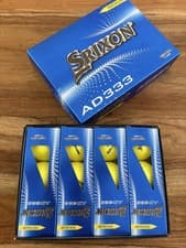 Image of Srixon - AD333 YELLOW Golf Balls BRAND NEW IN BOX