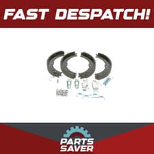 Image of Handbrake Shoes Set 0204113809 Bosch Parking KF3809 Genuine Quality Guaranteed