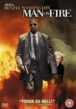 Image of Man On Fire (18) 2004 Blu-ray Brand New UK Release Genuine Fast Region 2 PAL New