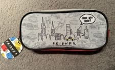 Image of Friends Central Perk Icon Grey Spacious Pencil Case