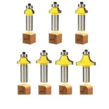 Image of 1/2 Shank Router Bit Round Over Edging Beading Cutter Wood Round Over Cut Bit