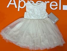 Image of Mamas & Papas Organza Lace Dress, NEW, Size 3-6 Months, RRP £49, B52/12486